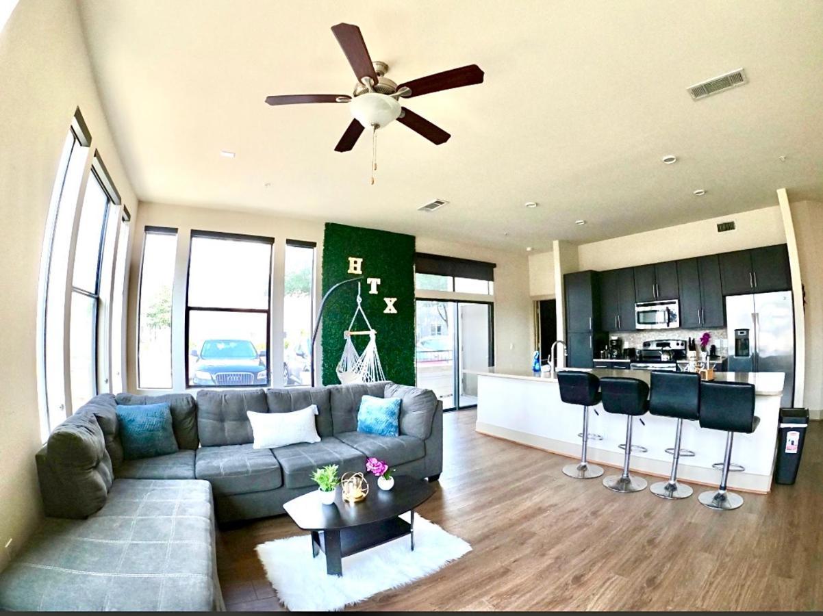 5 Mins To Med Center, Comfy King Beds, Wifi,Gym,Pool Apartment Houston Luaran gambar